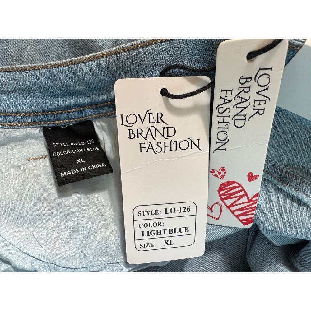 Lover Brand Women's Jeans Blue Xl Nwt — image 7 of 7